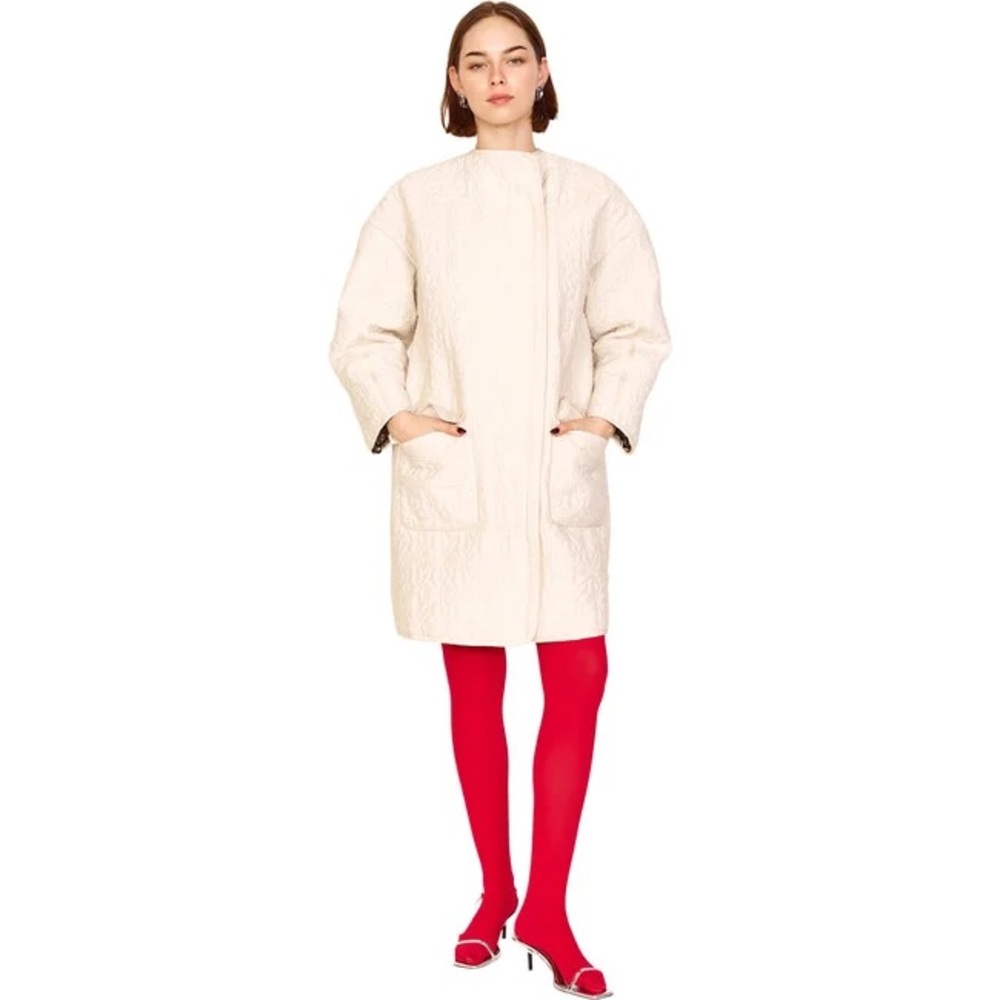 Mirth Juneau Jacket, Snow Parquet, Size XS NWT